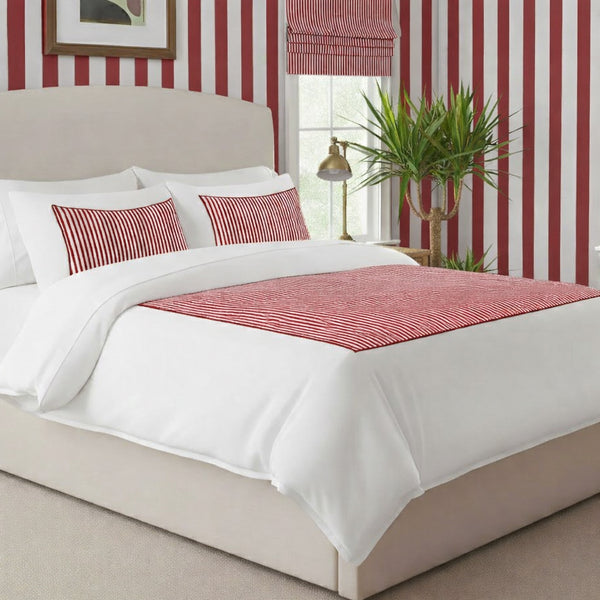 #whiteburgundystripe