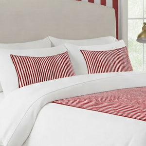 #whiteburgundystripe