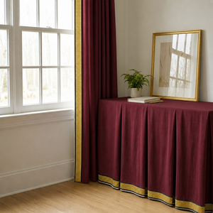 Curtains and table cloth pattern 1
