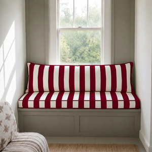 #whiteburgundystripe