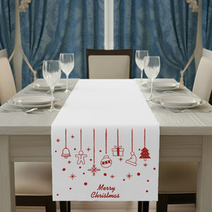 Christmas Ornaments Table Runner