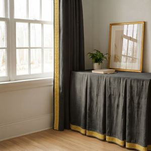 Curtains and table cloth pattern 1