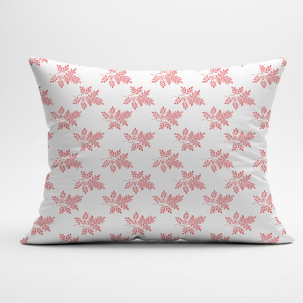 Delicate Leaf Seamless Pattern Pillow Sham