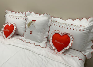 Doll Embroidered Duvet Cover Set