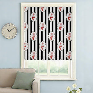 Iron Sleigh Bells Roman Shades