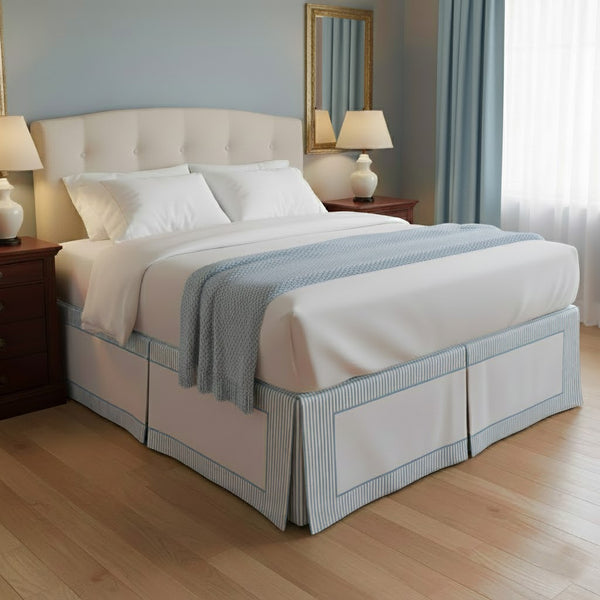 #whitelightbluestripe