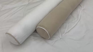 Muslin Cotton Bolster Pillow Cover