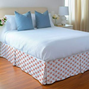 Red Tulip Tailored Bed Skirt
