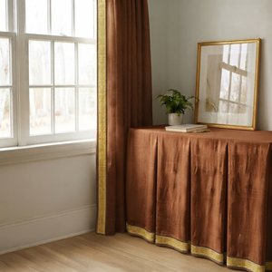 Curtains and table cloth pattern 1