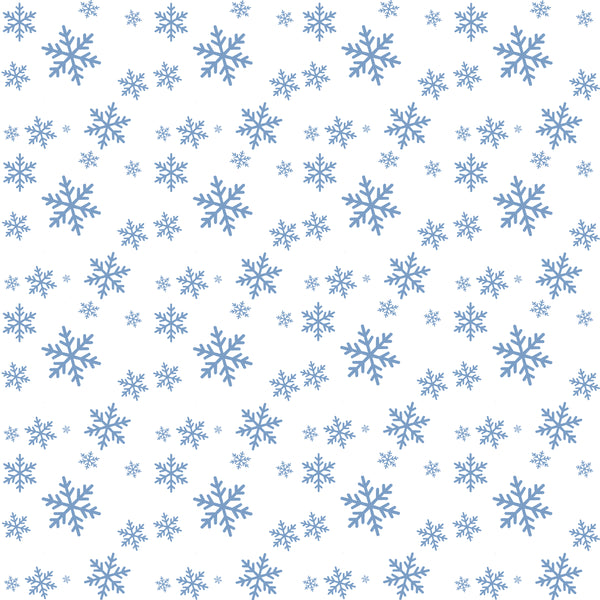 Snowflake Pattern Christmas Tree Skirt