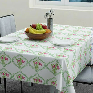 Vintage Floral Bird Pattern Table Cloth