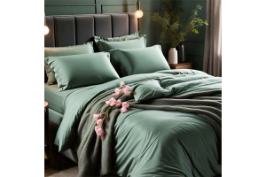 sage green bedroom