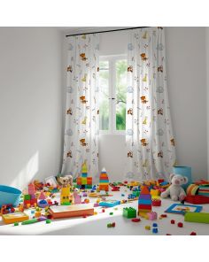 Animal Themed Baby Room Curtain