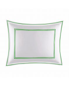 green-edge-double-border-white-pillow-sham