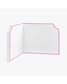 hot pink-Wall-Corner-dorm-headboard-self-adhesive-velcro-straps