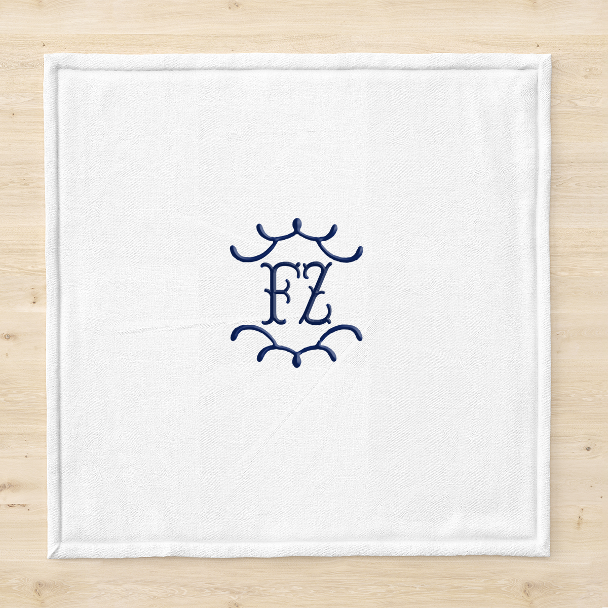 Campanule Hand Printed 100% Cotton Table Napkins (Set of 4) approx. 16 x  16 - THE BEACH PLUM COMPANY