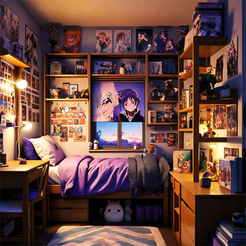 Anime Dorm Room