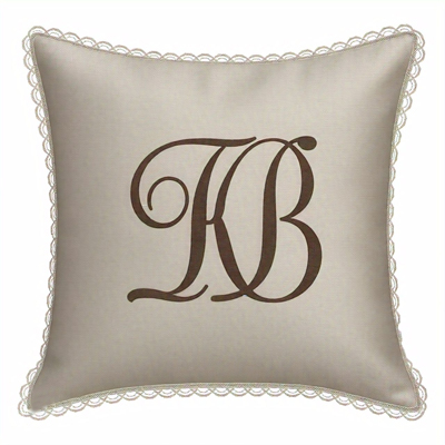 Monogram Pillow