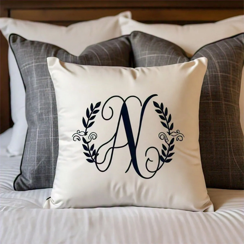 Monogram Throw Pillow