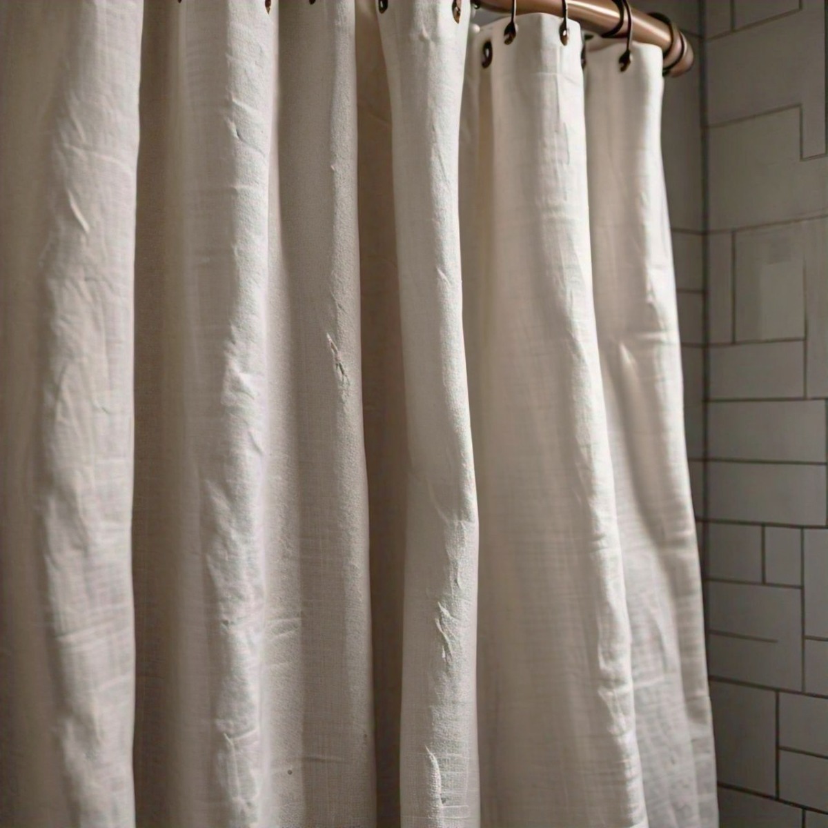 Monogram Shower Curtain