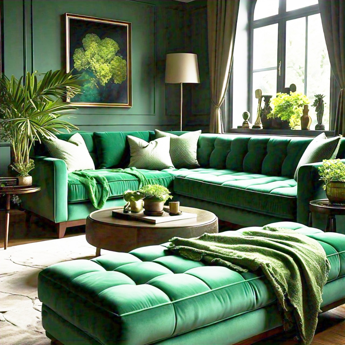 Green Bedroom