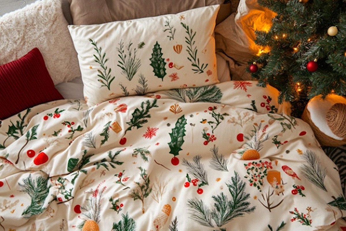 Christmas bedding