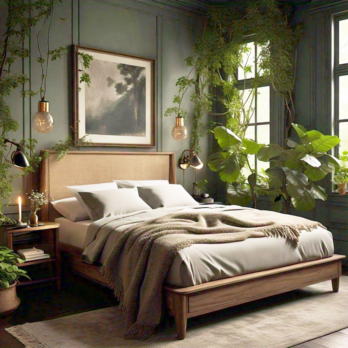 Green Bedroom