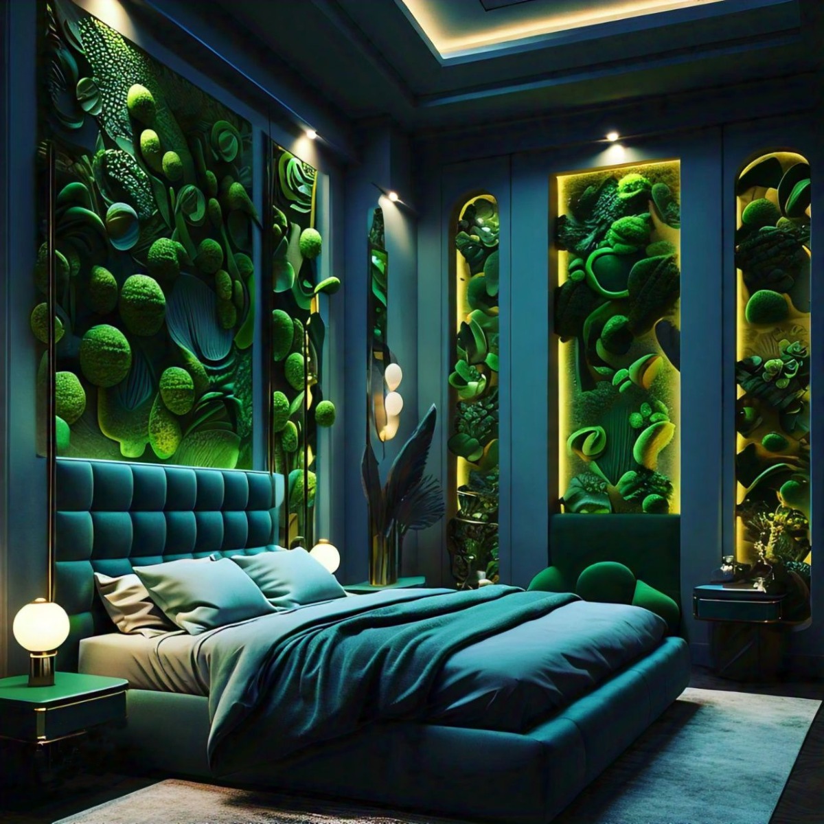 Green Bedroom